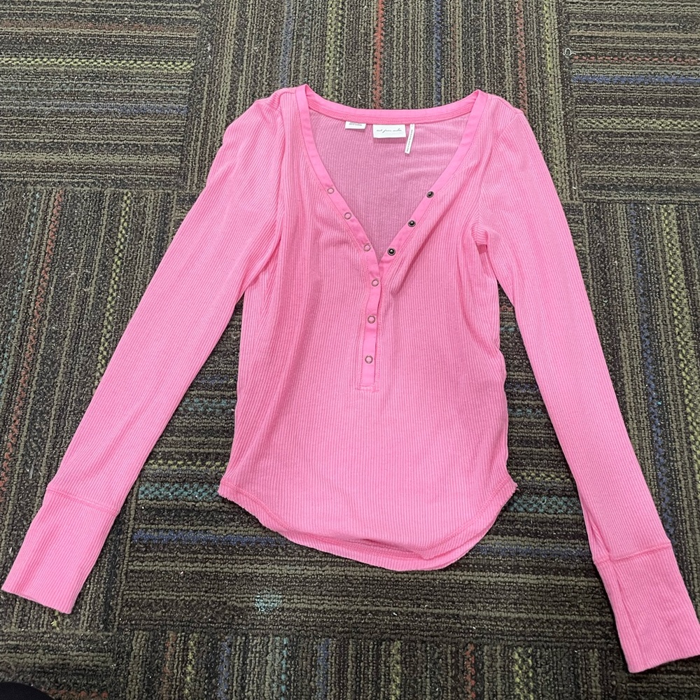 Urban Outfitters, out from under Snap Henley Top, size small